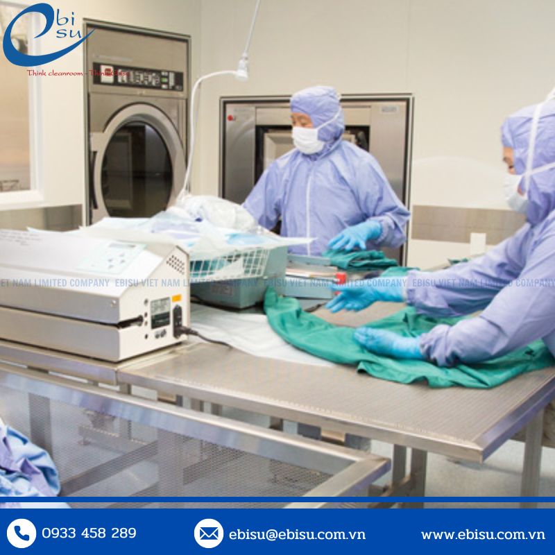 xưởng sản xuất quần áo phòng sạch