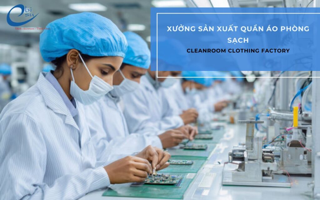 Xưởng Sản Xuất Quần Áo Phòng Sạch Tại Bình Dương