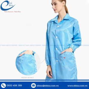 Áo Blouse Vải Chống Tĩnh Điện