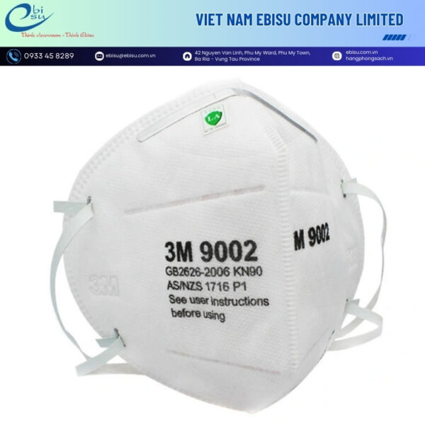 Khẩu Trang Lọc Bụi Bảo Vệ Hô Hấp 3M 9002