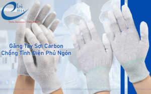 găng tay ESD sợi carbon phủ ngón tại Bình Dương