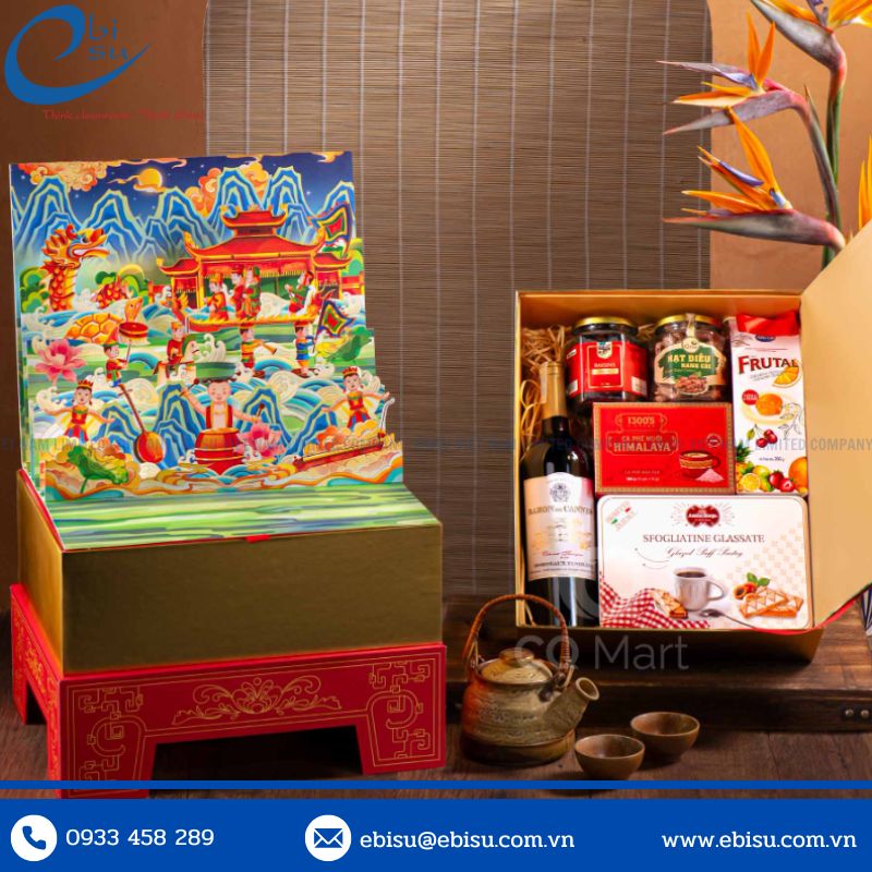 Hộp Quà Tết Phú Quý 374