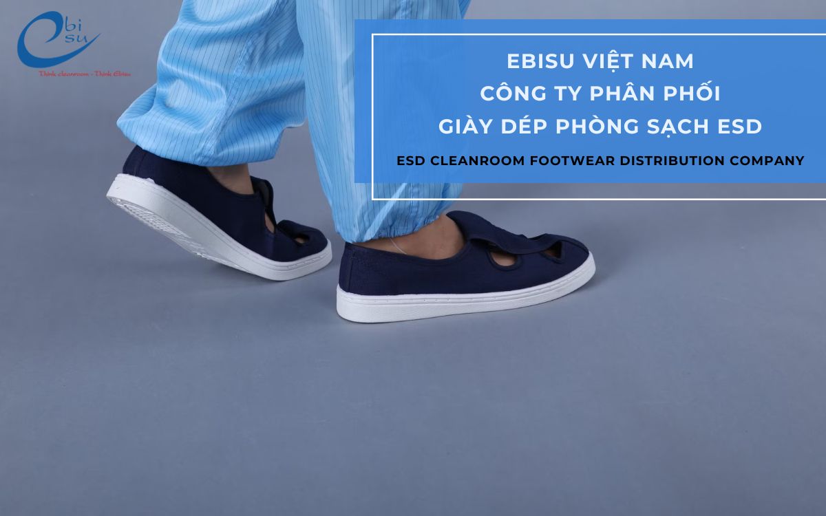 Công ty giày dép phòng sạch cleanroom tại KCN Phú Mỹ 3