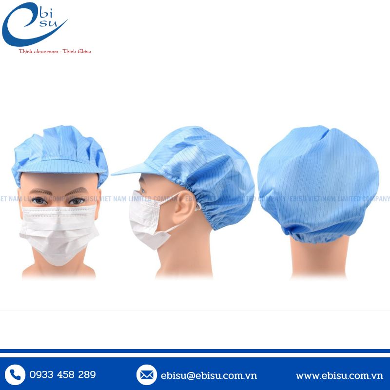 Công ty mũ nón phòng sạch cleanroom tại KCN Phú Mỹ 3