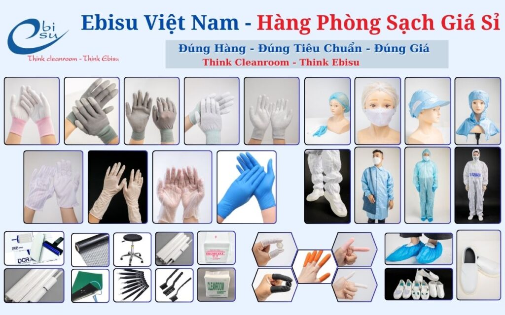 Công ty vật tư phòng sạch cleanroom tại KCN Phú Mỹ 3